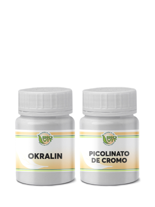 Compre o Okralin e Ganhe o Picolinato de Cromo 