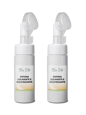 Espuma Calmante e Cicatrizante 150ml 2 Unidades
