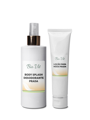 Body Splash Prada 150ml + Loção Hidratante para Mãos 60g