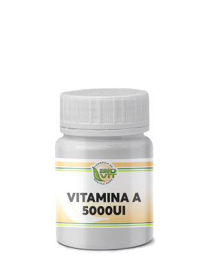 Vitamina A 5000UI 60 Cápsulas