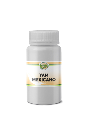 Yam Mexicano 500mg 60 Cápsulas