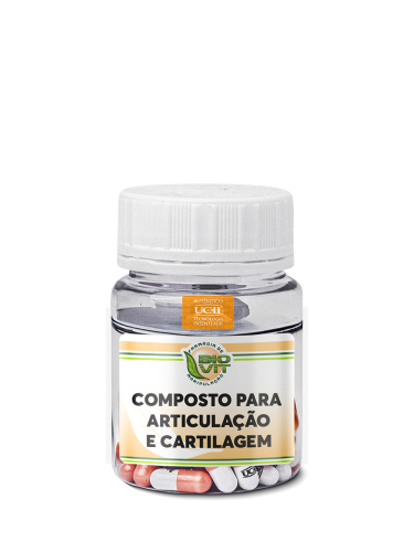 Composto para Articulação e Cartilagem 60 Cápsulas