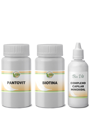 Kit Crescimento Capilar - Tratamento para 2 meses