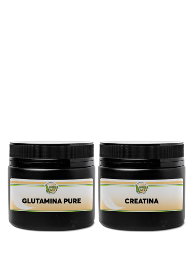 Glutamina 200g + Creatina 200g