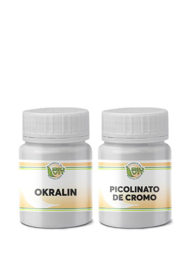 Compre o Okralin e Ganhe o Picolinato de Cromo 