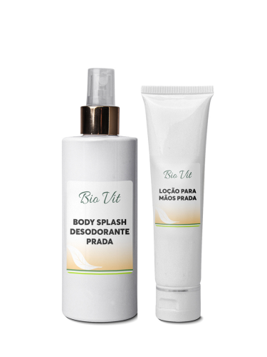 Body Splash Prada 150ml + Loção Hidratante para Mãos 60g