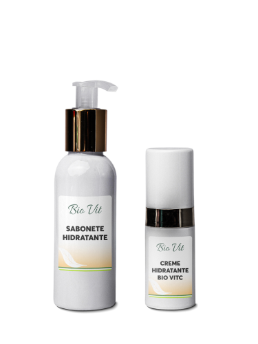 Sabonete Hidratante 120ml + Creme Hidratante Bio-Vit C 15g
