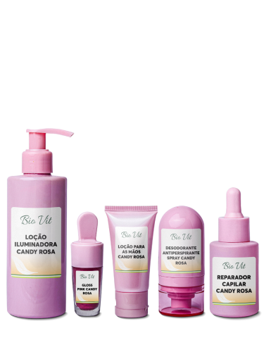 Kit Linha Candy Rosa