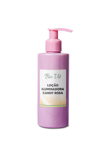 Loção Iluminadora Candy Rosa 200ml