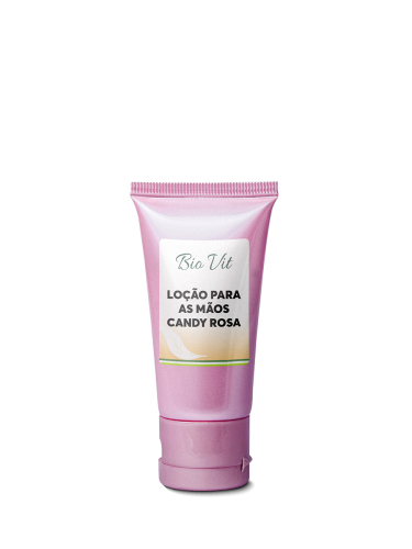 Loção para as Mãos Candy Rosa 30g
