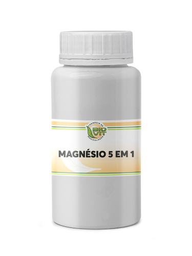 Magnésio 5 em 1 60 Cápsulas